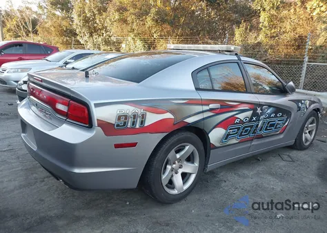 2013 Dodge Charger Police из США, поврежденный, VIN 2C3CDXAT0DH721718